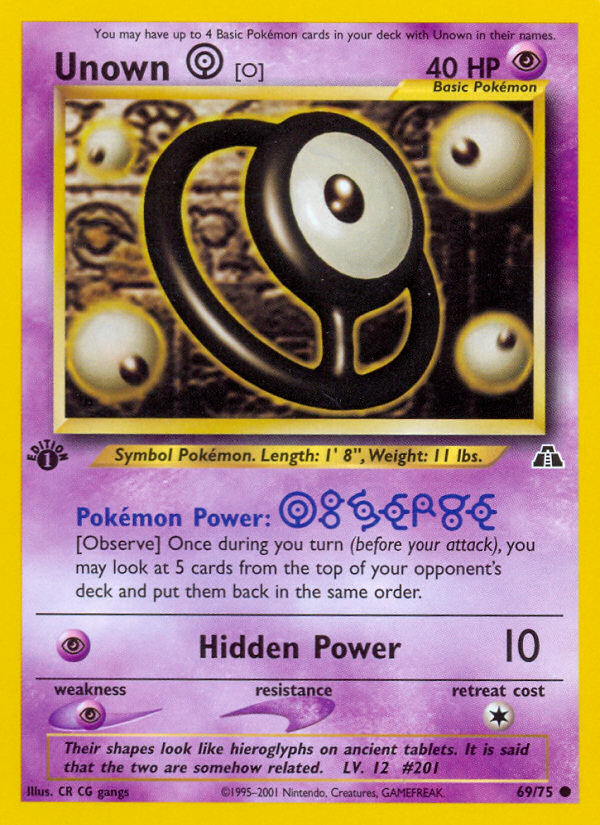Unown [O] - MoxLand - MoxLand