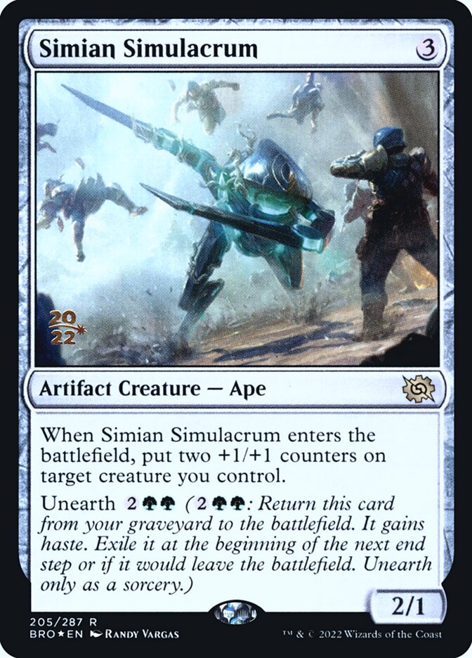 Simulacro de Símio / Simian Simulacrum - Magic: The Gathering - MoxLand