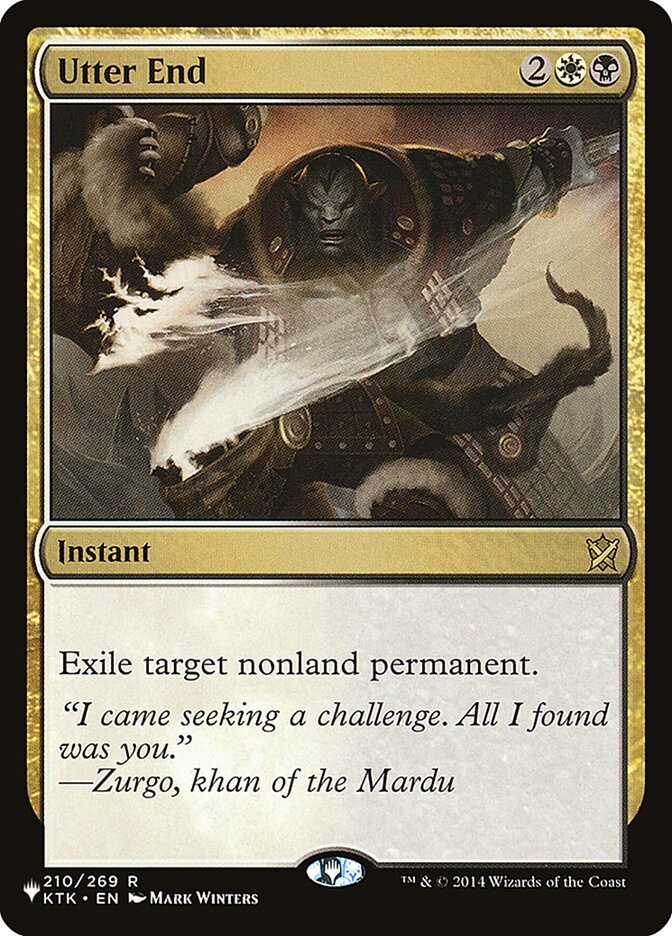 Fim Absoluto / Utter End - Magic: The Gathering - MoxLand