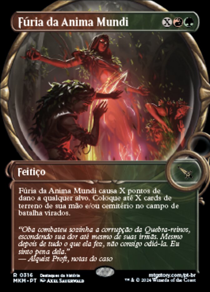 Fúria da Anima Mundi / Worldsoul's Rage - Magic: The Gathering - MoxLand