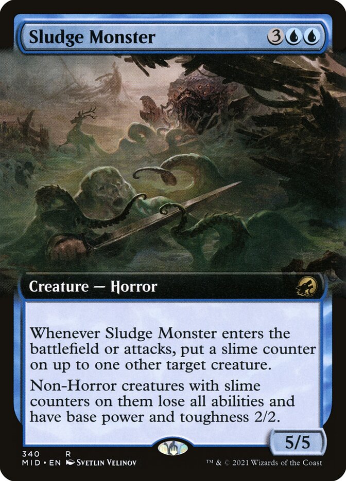 Monstro da Imundície / Sludge Monster - Magic: The Gathering - MoxLand
