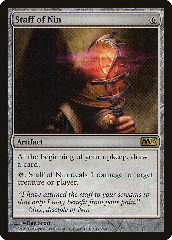 Cajado de Nin / Staff of Nin - Magic: The Gathering - MoxLand