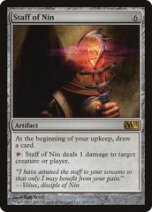 Cajado de Nin / Staff of Nin - Magic: The Gathering - MoxLand