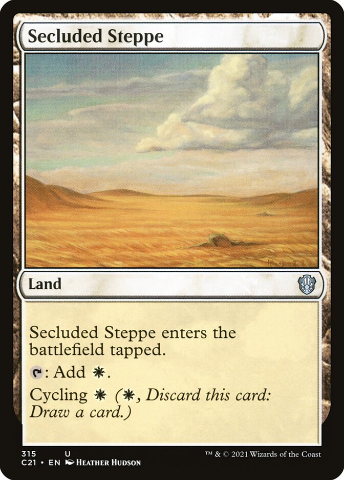Estepe Remota / Secluded Steppe - Magic: The Gathering - MoxLand