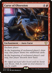Maldição da Obsessão / Curse of Obsession - Magic: The Gathering - MoxLand