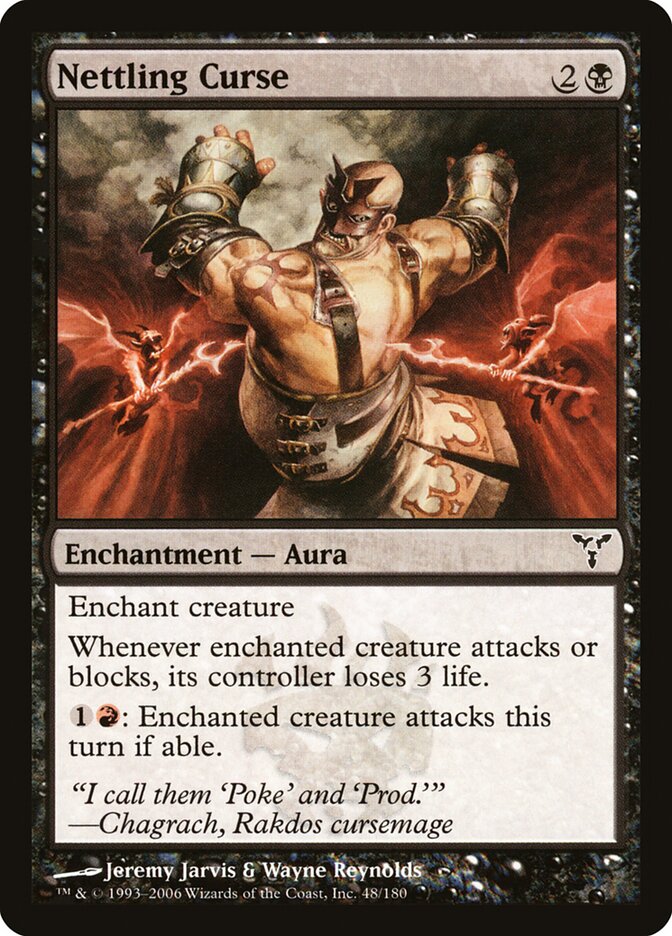 Maldição Irritante / Nettling Curse - Magic: The Gathering - MoxLand