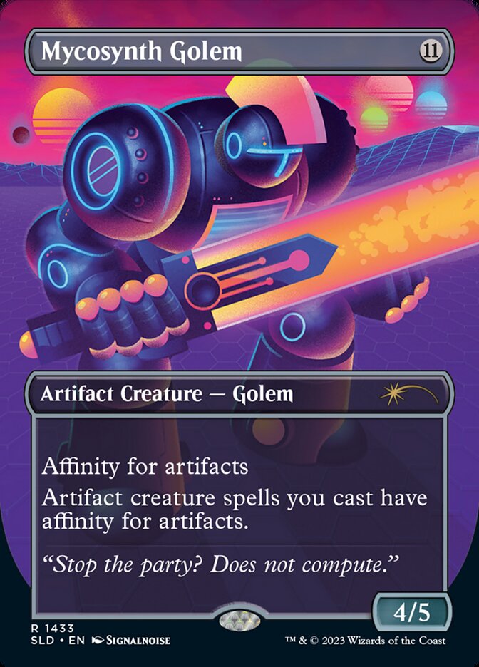 Golem Micossintetizador / Mycosynth Golem - Magic: The Gathering - MoxLand
