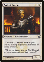 Recruta Fervoroso / Ardent Recruit - Magic: The Gathering - MoxLand