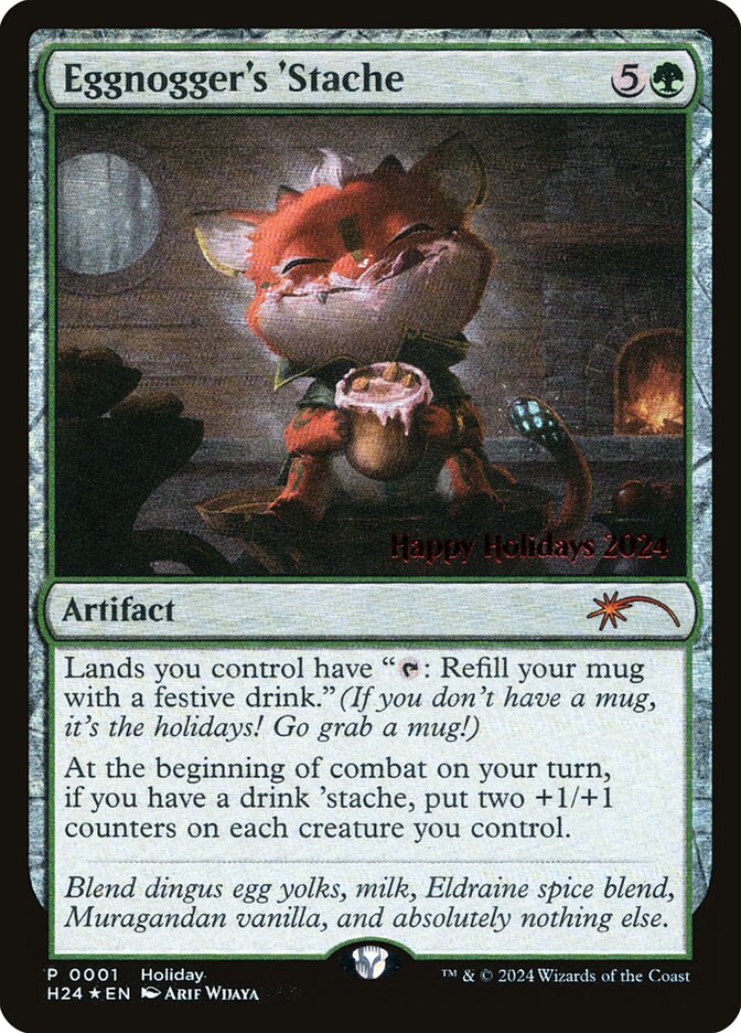 Eggnogger's 'Stache - Magic: The Gathering - MoxLand