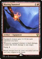 Aço Solar Incandescente / Blazing Sunsteel - Magic: The Gathering - MoxLand