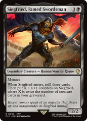 Siegfried, Famed Swordsman - Magic: The Gathering - MoxLand