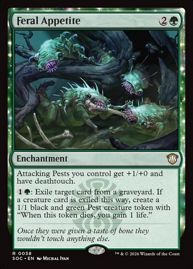 Feral Appetite - Magic: The Gathering - MoxLand