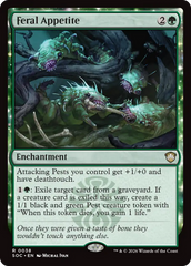 Feral Appetite - Magic: The Gathering - MoxLand
