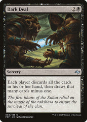 Negócio Escuso / Dark Deal - Magic: The Gathering - MoxLand