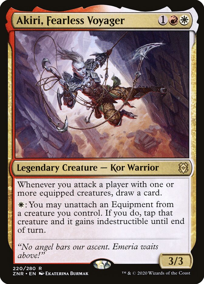 Akiri, Viajante Destemida / Akiri, Fearless Voyager - Magic: The Gathering - MoxLand