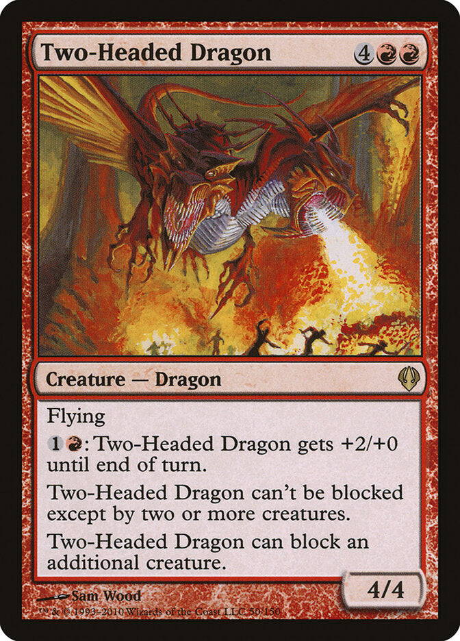 Dragão de Duas Cabeças / Two-Headed Dragon - Magic: The Gathering - MoxLand