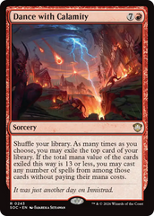 Dançar com a Calamidade / Dance with Calamity - Magic: The Gathering - MoxLand