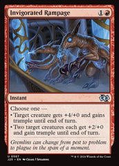 Fúria Revigorada / Invigorated Rampage - Magic: The Gathering - MoxLand