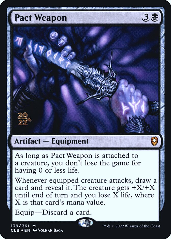 Arma de Pacto / Pact Weapon - Magic: The Gathering - MoxLand