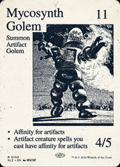 Golem Micossintetizador / Mycosynth Golem - Magic: The Gathering - MoxLand