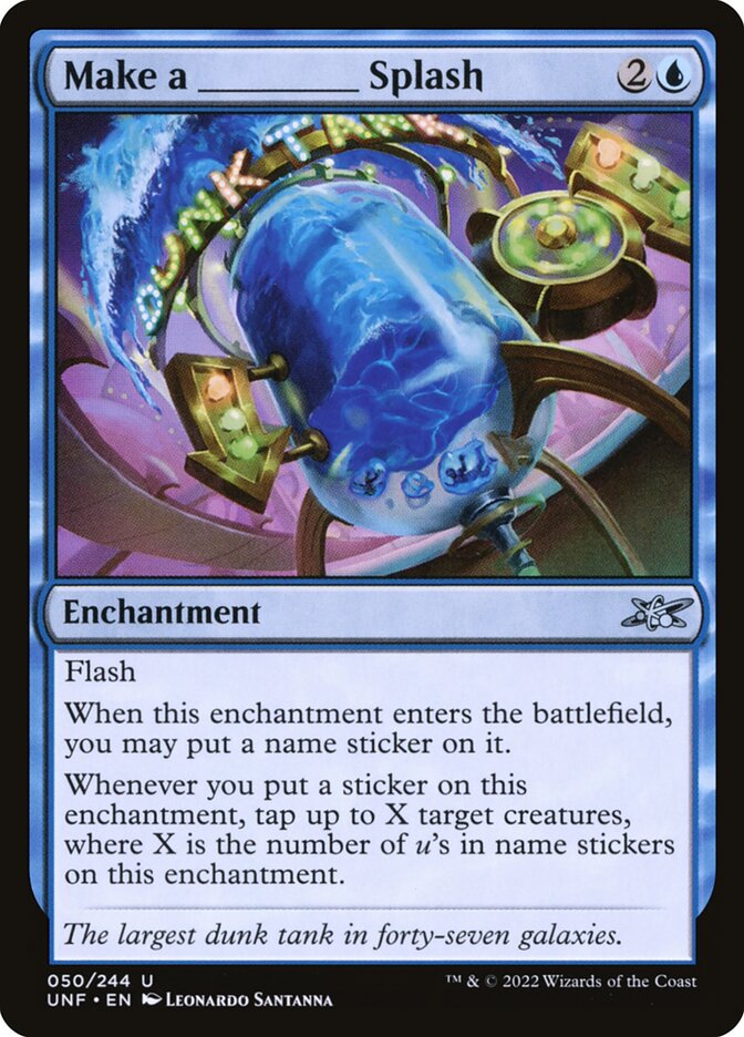 Make a _____ Splash - Magic: The Gathering - MoxLand