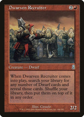 Anão Recrutador / Dwarven Recruiter - Magic: The Gathering - MoxLand