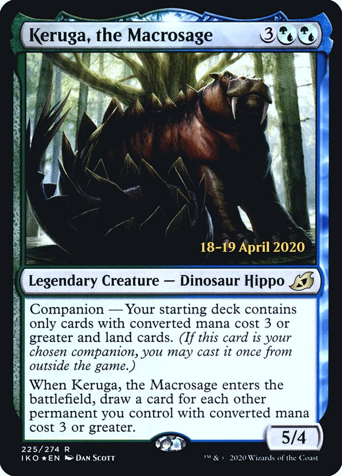 Keruga, o Macrossábio / Keruga, the Macrosage - Magic: The Gathering - MoxLand