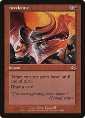 Acelerar / Accelerate - Magic: The Gathering - MoxLand