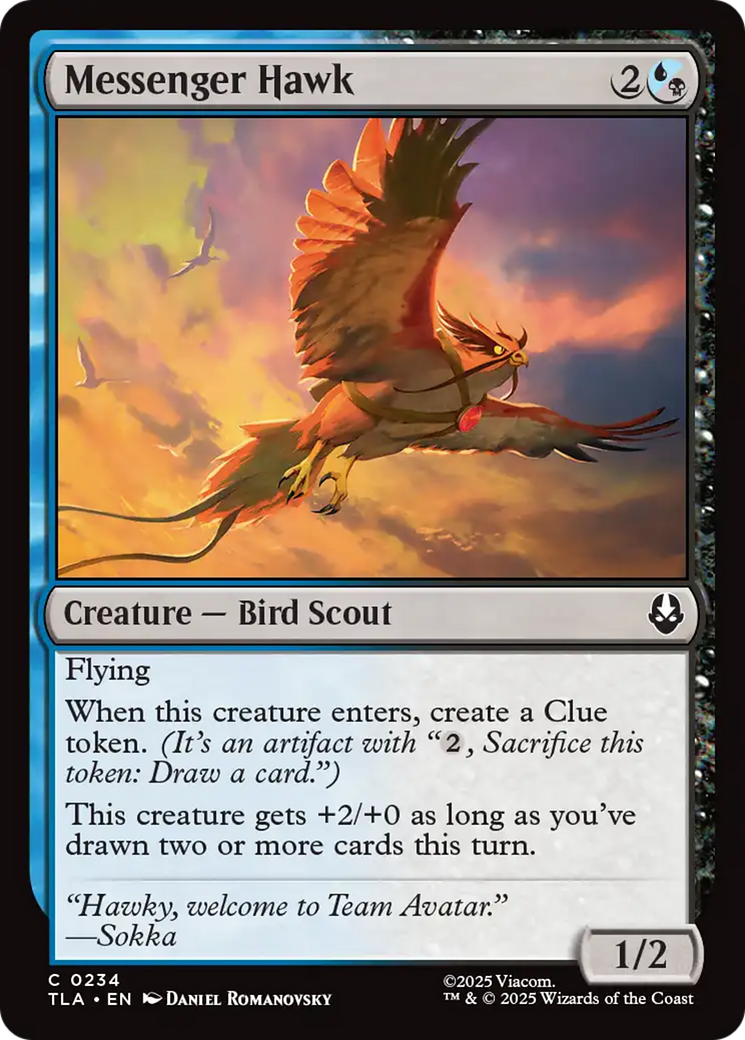 Gavião Mensageiro / Messenger Hawk - Magic: The Gathering - MoxLand