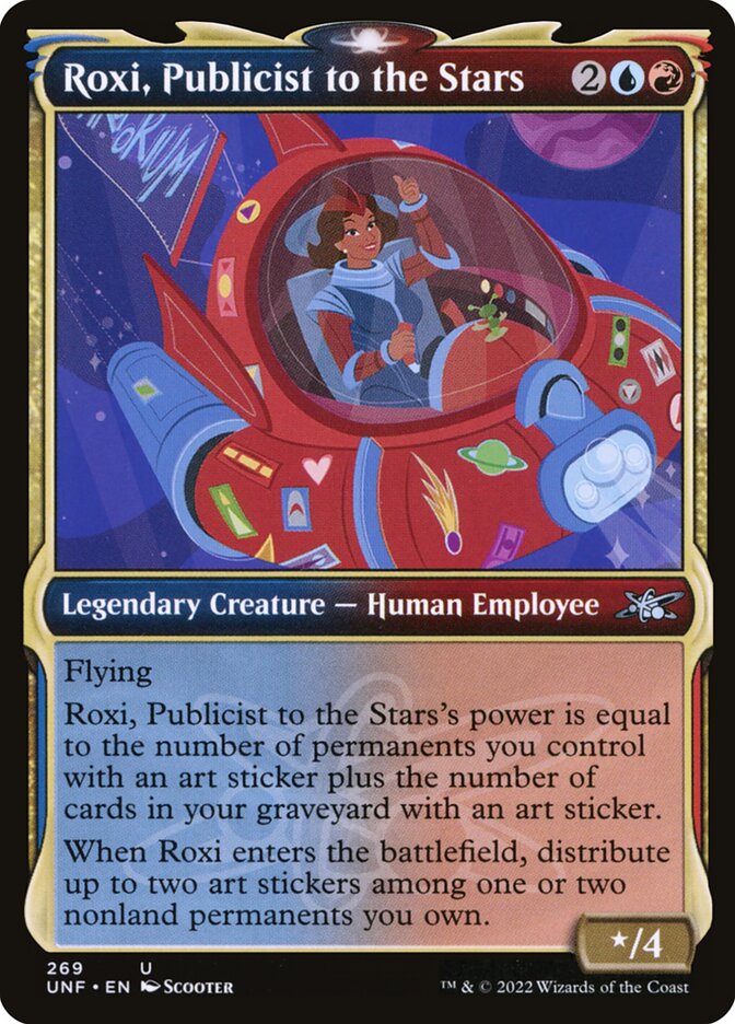 Roxi, Publicist to the Stars - Magic: The Gathering - MoxLand