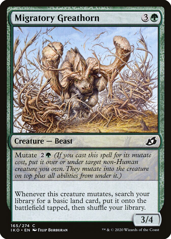 Megacórneo Migratório / Migratory Greathorn - Magic: The Gathering - MoxLand