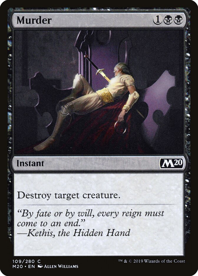 Homicídio / Murder - Magic: The Gathering - MoxLand