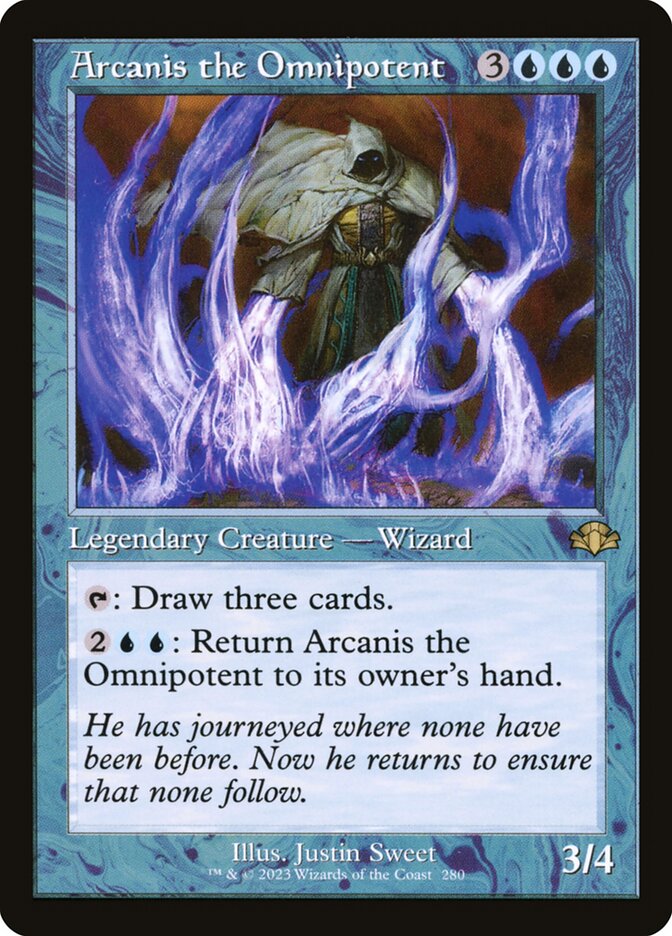 Arcanis, o Onipotente / Arcanis the Omnipotent - Magic: The Gathering - MoxLand