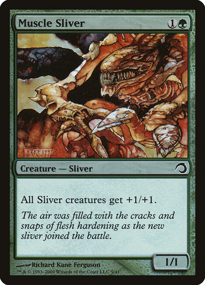 Fractius Musculoso / Muscle Sliver - Magic: The Gathering - MoxLand