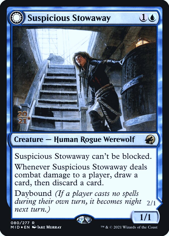 Clandestina Suspeita / Suspicious Stowaway - Magic: The Gathering - MoxLand