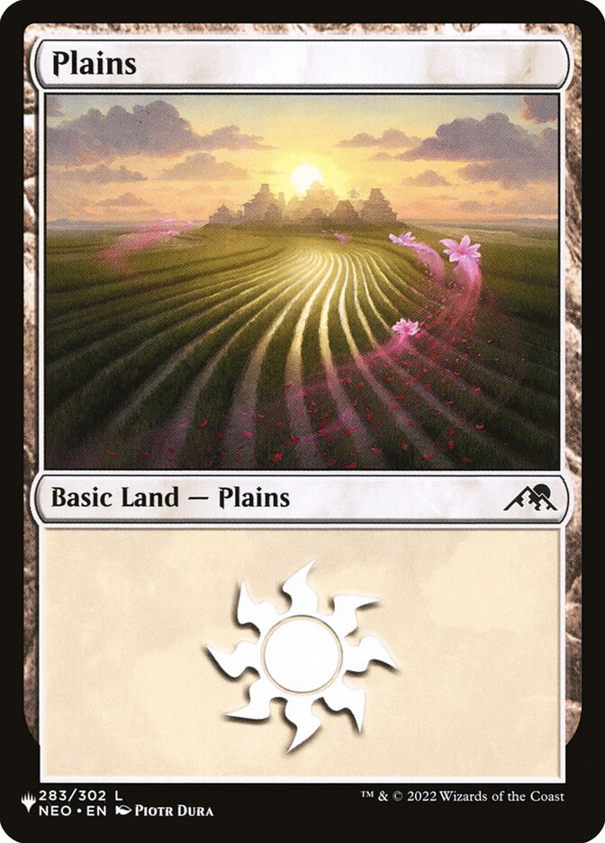 Planície / Plains - Magic: The Gathering - MoxLand