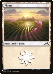 Planície / Plains - Magic: The Gathering - MoxLand