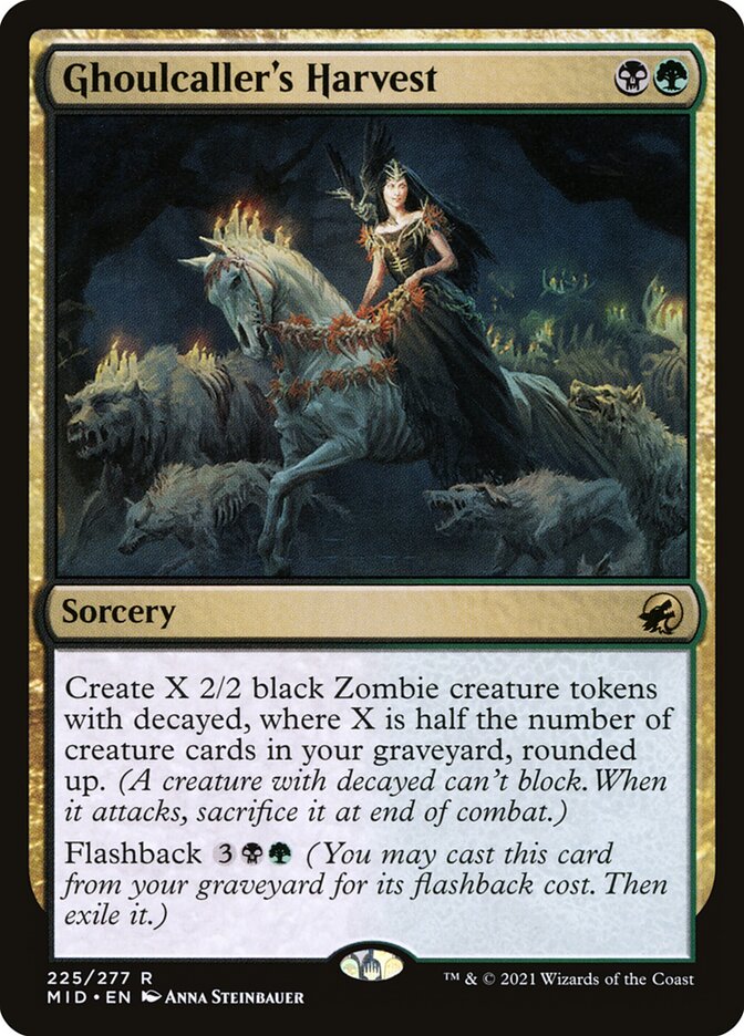 Colheita da Invocadora de Carniçais / Ghoulcaller's Harvest - Magic: The Gathering - MoxLand