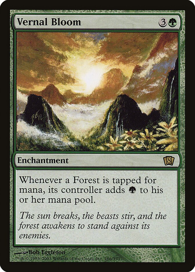 Florescência Vernal / Vernal Bloom - Magic: The Gathering - MoxLand