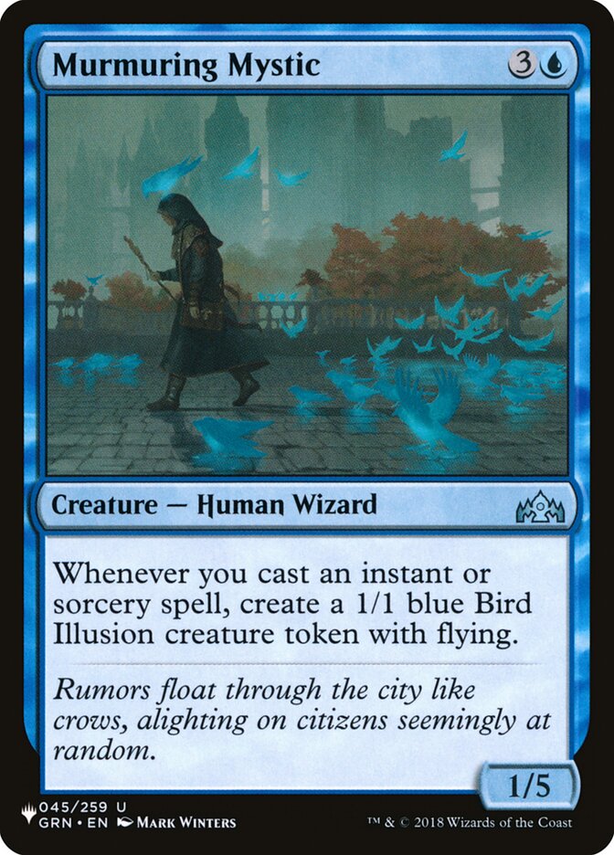 Místico dos Murmúrios / Murmuring Mystic - Magic: The Gathering - MoxLand