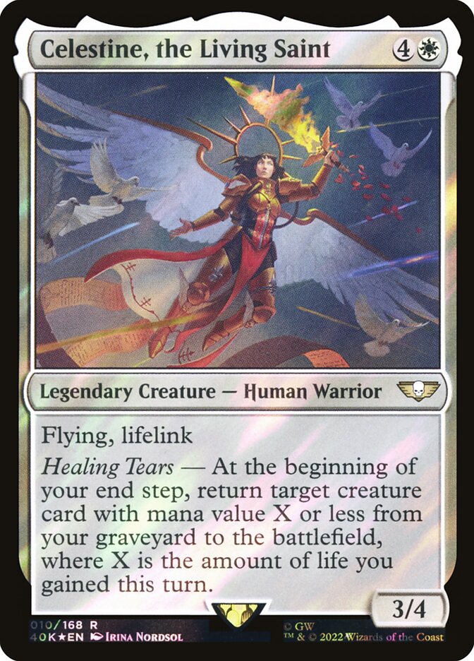 Celestine, a Santa Viva / Celestine, the Living Saint - Magic: The Gathering - MoxLand