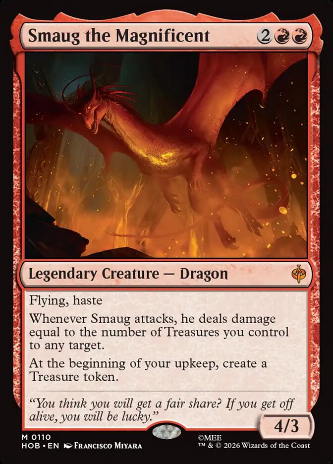 Smaug the Magnificent - Magic: The Gathering - MoxLand