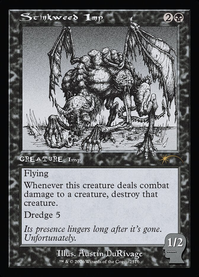 Diabrete de Erva Fétida / Stinkweed Imp - Magic: The Gathering - MoxLand