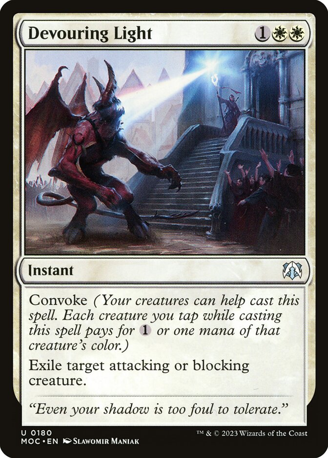 Luz Devoradora / Devouring Light - Magic: The Gathering - MoxLand