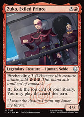 Zuko, Príncipe Exilado / Zuko, Exiled Prince - Magic: The Gathering - MoxLand