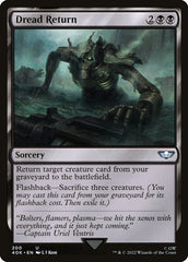 Retorno Aterrorizante / Dread Return - Magic: The Gathering - MoxLand