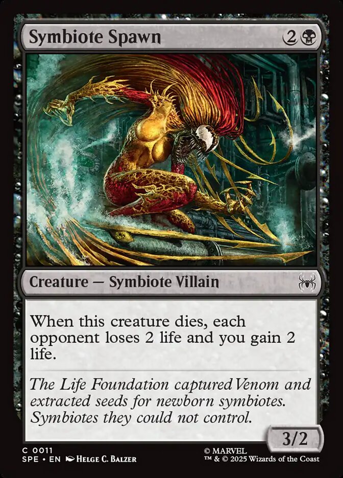 Symbiote Spawn - Magic: The Gathering - MoxLand