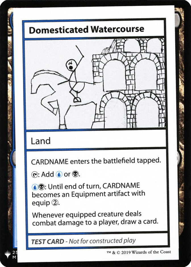 Domesticated Watercourse - Magic: The Gathering - MoxLand