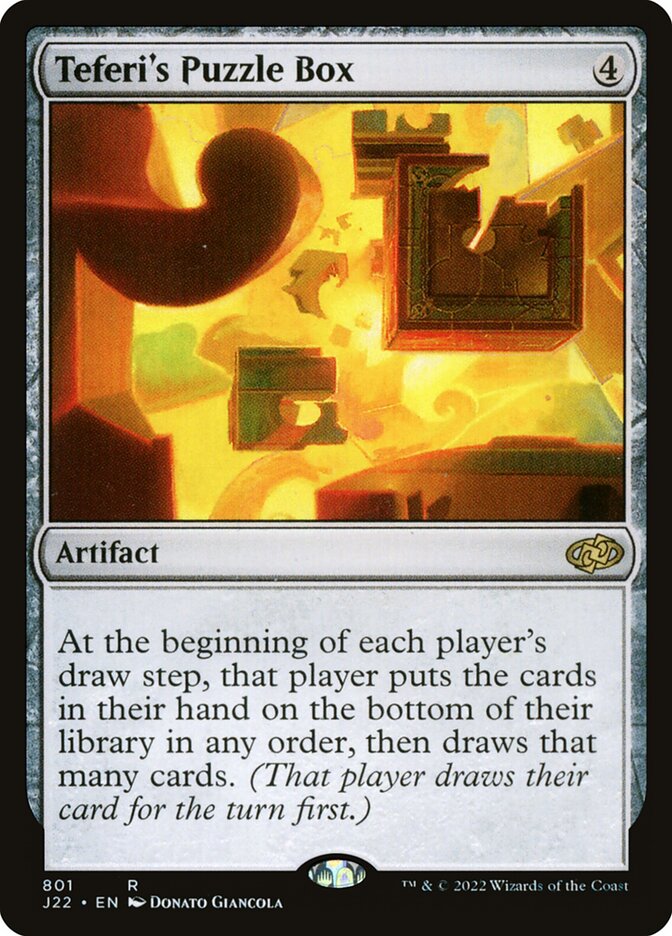 Quebra-cabeças de Teferi / Teferi's Puzzle Box - Magic: The Gathering - MoxLand