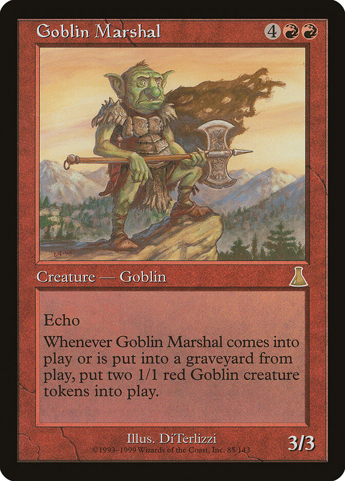 Marechal dos Goblins / Goblin Marshal - Magic: The Gathering - MoxLand